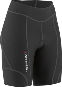 Garneau Women's 7.5" Fit Sensor Short: Black LG