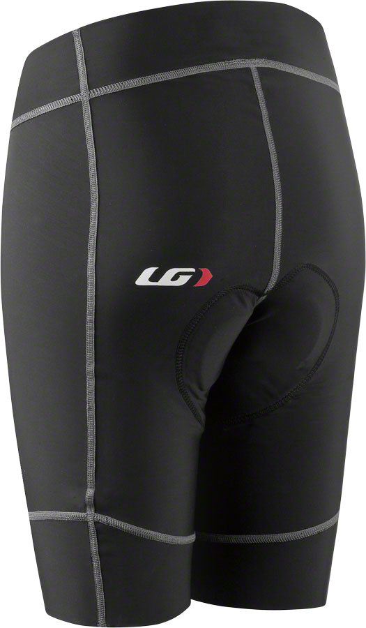 Garneau Request Promax Junior Girls Short: Black JR-XS