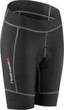 Garneau Request Promax Junior Girls Short: Black JR-MD