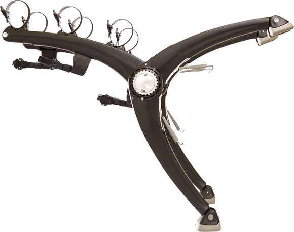 Saris Superbones Trunk Rack: 3 Bike, Black