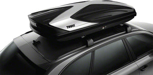 Thule 612 Hyper Cargo Box: Black/Silver, XL