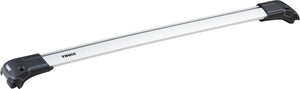 Thule 7502 Aeroblade Edge Raised Rail Single Bar Silver 900-1000mm