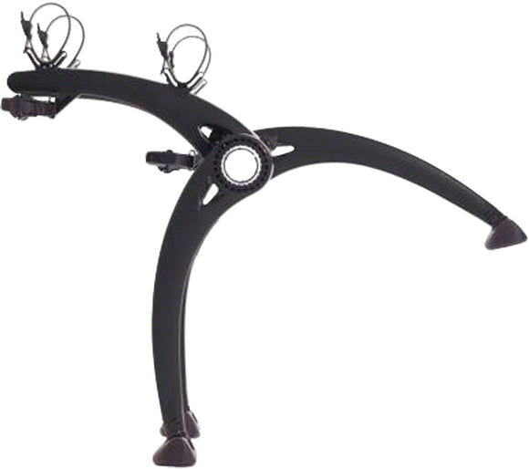 Saris Bones Trunk Rack: 2 Bike, Black