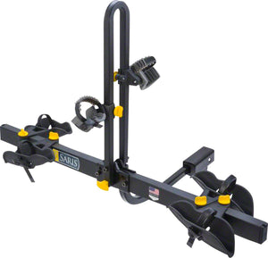 Saris Freedom Hitch Rack: 2 Bike, Universal Hitch, Black