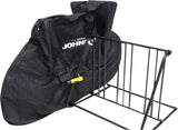 White Lightning Bike Johnny Bicycle Cover, Black