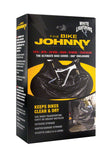 White Lightning Bike Johnny Bicycle Cover, Black