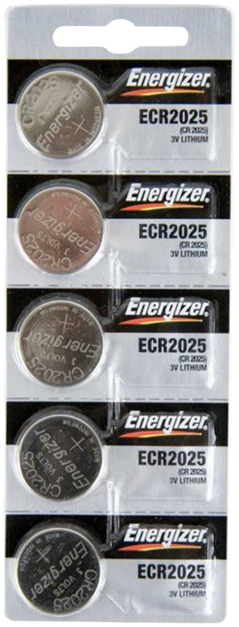 Energizer CR2025 Lithium Battery: Card of 5