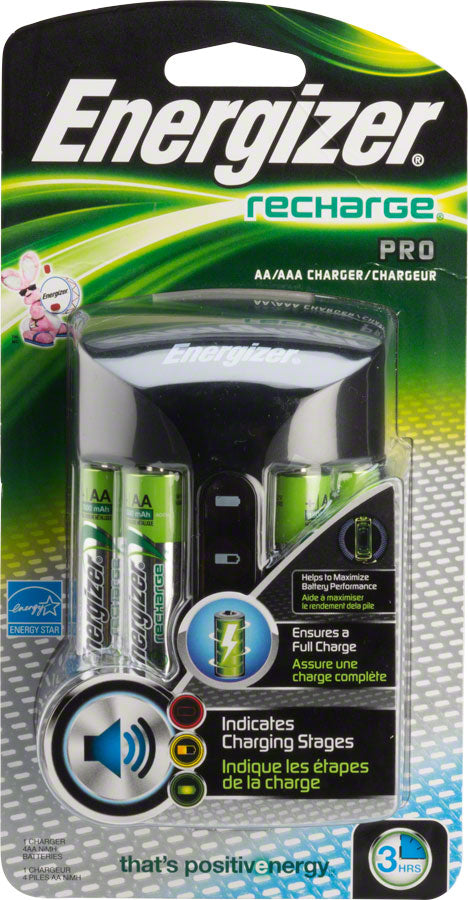 Energizer ProCharger for AA and AAA batteries: Includes 4AA NiMh Batteries