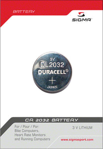 Sigma CR2032 Battery: Each