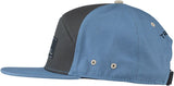 Teravail 7-Panel Cap: Turquoise/Dark Gray One Size