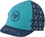 Teravail Cycling Cap: Light Blue/Dark Blue One Size