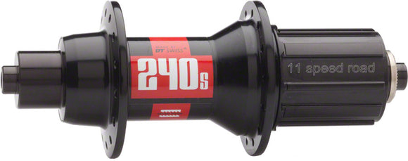 DT Swiss 240S Rear Hub: 24h, 130mm QR, 11-speed