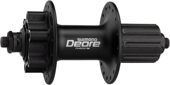 Shimano Deore FH-M525A 32h 10-Speed 6-Bolt Disc Rear Hub Black