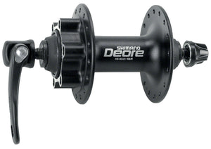 Shimano Deore HB-M525A 36h Front 6-Bolt Disc Hub, Black