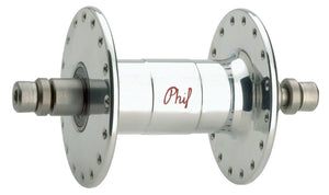 Phil Wood High-Flange Front Track Hub 32h Polished Silver