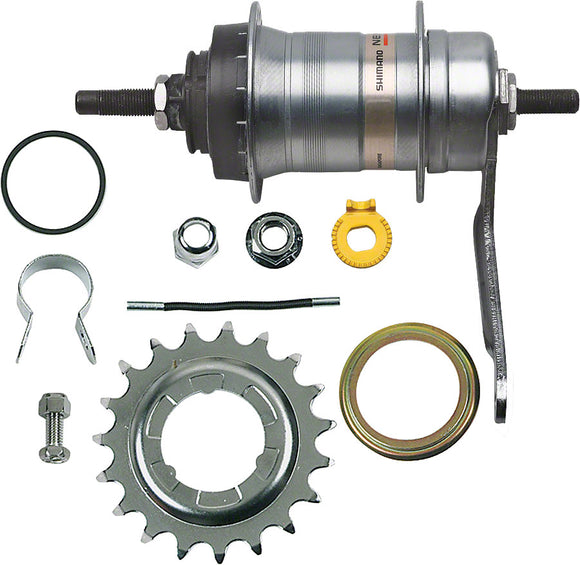 Shimano Nexus SG-3C41 3-Speed Internally Geared Coaster Brake 36h Rear Hub Kit, Small Parts Included