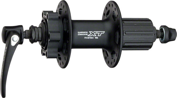 Shimano XT FH-M756A 36h 10-Speed 6-Bolt Disc Rear Hub, Black