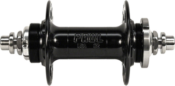 Paul Component Engineering High Flange 130mm Rear Hub, 32 Hole Bolt-On Black