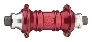 Profile Racing Mini BMX Front Hub, 36 Hole 3/8" Axle Red