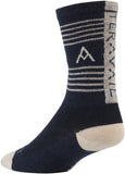 Teravail Sock: Navy/Oatmeal LG/XL