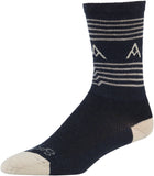 Teravail Sock: Navy/Oatmeal LG/XL