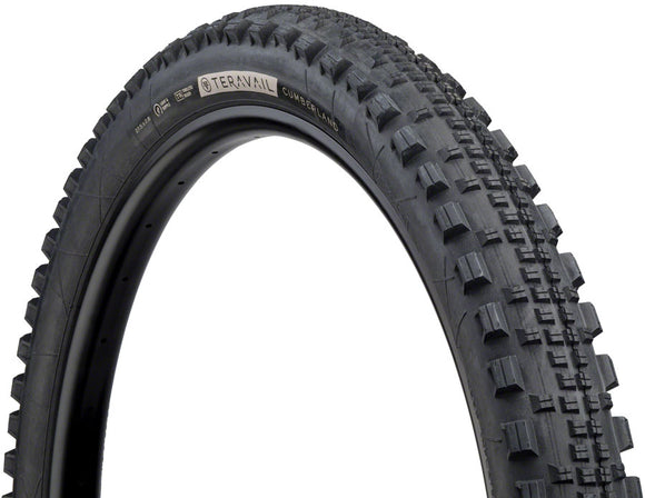 Teravail Cumberland Tire - 27.5+ x 3.0, Tubeless, Folding, Black, 60tpi, Durable