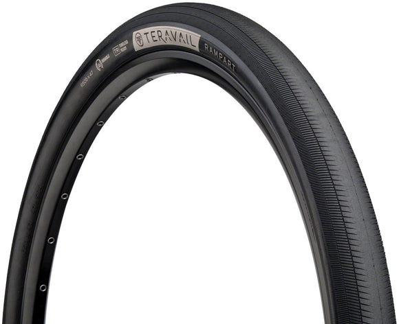 Teravail Rampart Tire - 650b x 47, Tubeless, Folding, Black, 60tpi, Light and Supple