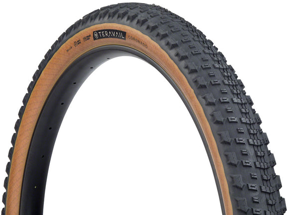 Teravail Coronado Tire - 29 x 2.8, Tubeless, Folding, Black/Tan, Light and Supple