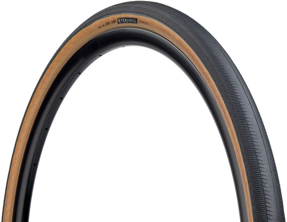 Teravail Rampart Tire - 700 x 38, Tubeless, Folding, Black/Tan, Light and Supple